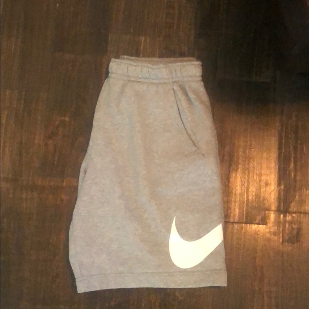 Grey Nike Sweat Shorts